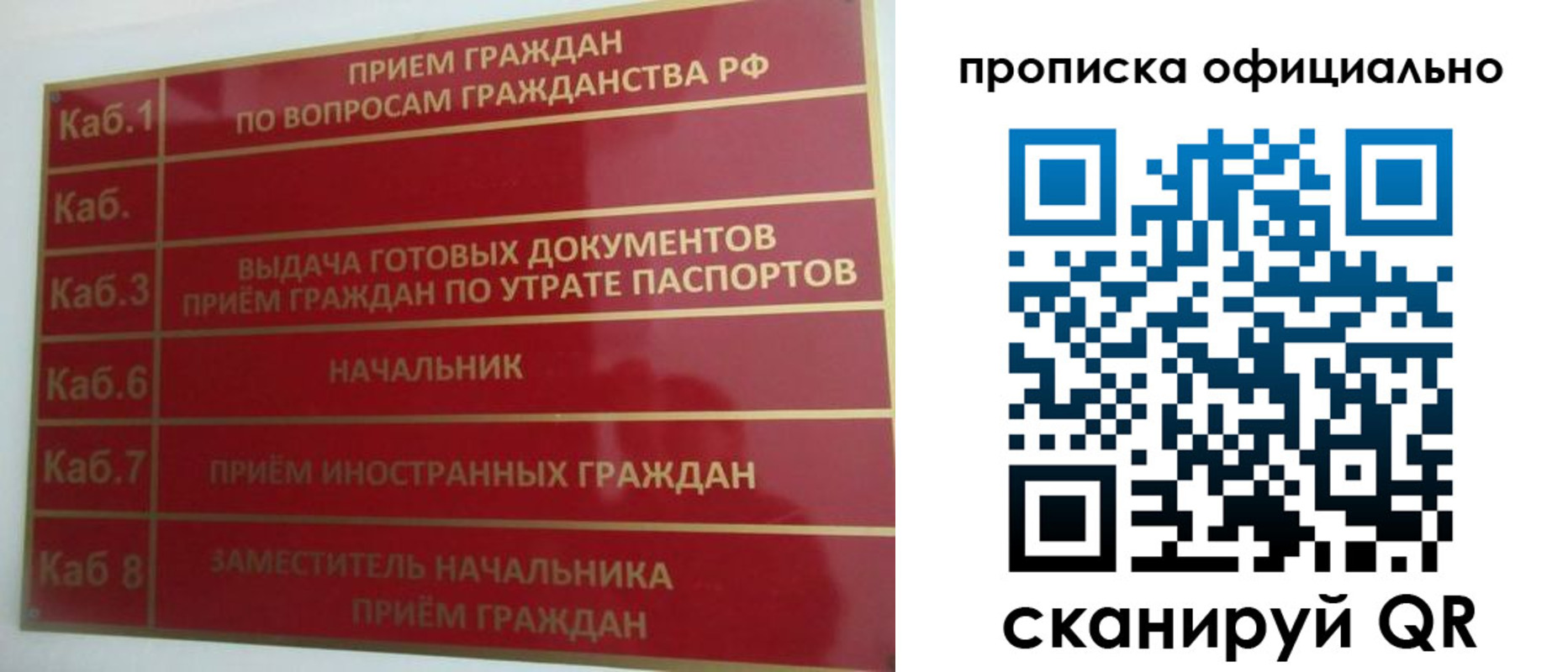 временная регистрация недорого в Камешково